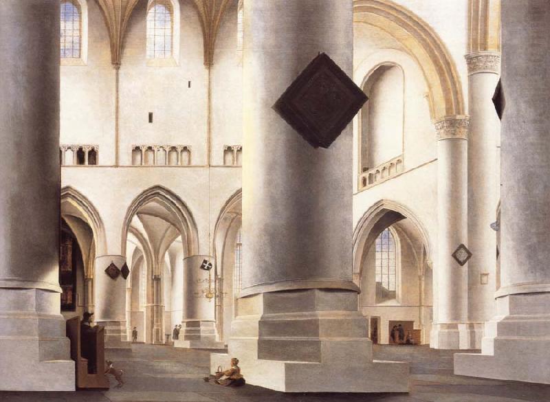 THe Interior of the Grote Kerk,Haarlem, Pieter Saenredam